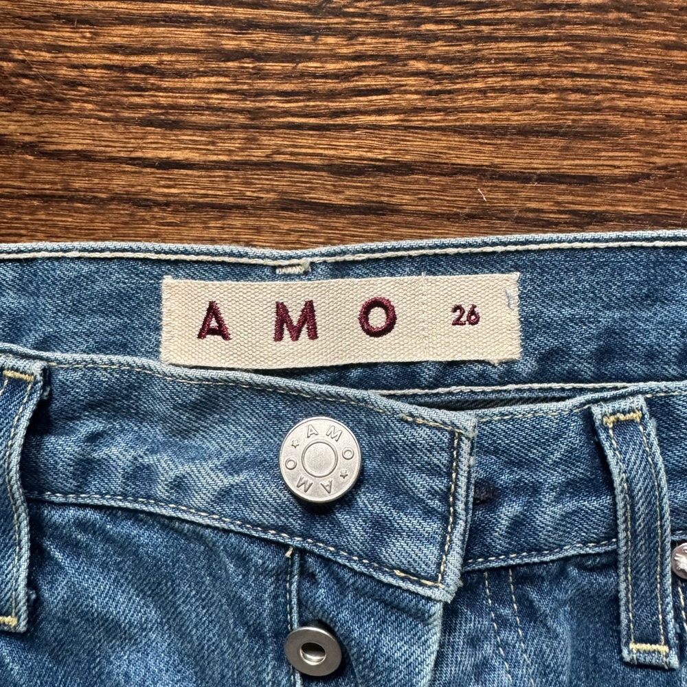 AMO Women's Boot Cut Jeans - Light Blue - Picture 2 of 4